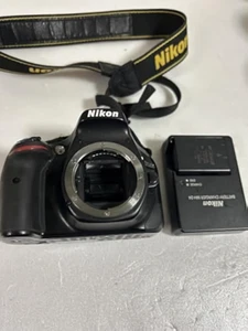 Nikon D5200 Black 24.1MP Digital SLR Camera Body English Language From Japan - Picture 1 of 4