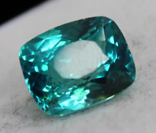 7 To 10 Ct Natural Montana Sapphire Cushion Cut Certified Loose Gemstone Green