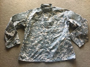 Mens Digital Camo Military Jacket Large Regular Height 67 - 71" Insect Repellent - Picture 1 of 7