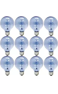 *** 12 BULBS***GE 11676 Reveal 40W G25 Globe Bulb E26 (Medium) Soft White - Picture 1 of 3