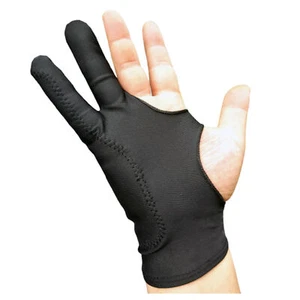 Artist Glove Artist Gloves Drawing Tablet Glove Two Finger Smooth Elasticity - Picture 1 of 16