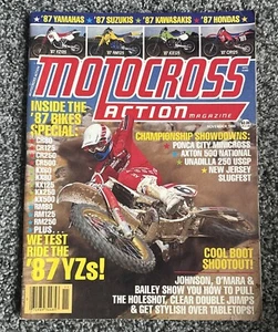 Motocross Action November 1986 Vintage Magazine MX Race - Picture 1 of 4