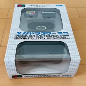 SEGA Mega Drive Tower Mini Mega-CD 32X Videospiel mit Box aus Japan Neu - Bild 1 von 3
