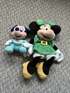 Disney Minnie Mouse, Bebé Mickey Peluche Juguetes 1 Estampado, Peluche, Niños - Imagen 1 de 6