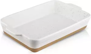 Large Casserole Dish, 9X13 Baking Dish for Oven, Ceramic Lasagne Pan Deep, La... - Picture 1 of 1