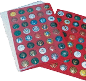 VASSOIO "BRINDO" IN FLOCCATO PER 40 CAPSULE DI SPUMANTE - Imagen 1 de 1