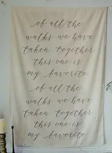 Style Me Pretty Backdrop 35012 ""Of All the Walks"" 54"" X84"" ANIVERSARIO DE BODA - Imagen 1 de 4