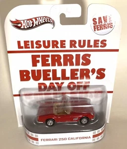 Hot Wheels Retro Entertainment Ferris Bueller’s Day Off Ferrari 250 California - Picture 1 of 2