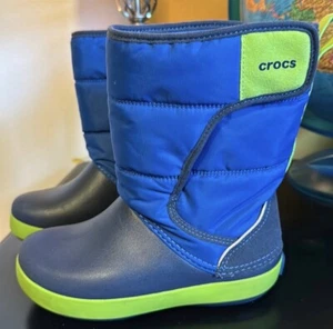 Boys Crocs Rain Boots - Picture 1 of 5