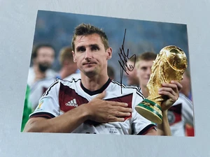 MIROSLAV KLOSE Weltmeister 2014 DFB signed Foto 20x27 Autogramm autograph - Picture 1 of 1