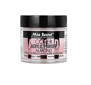 Mia Secret Cover Acrylic Powder Almond Baby Cool Pink Natural Golden Peach 1 oz
