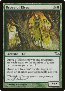 Drove of Elves - Shadowmoor - Magic the Gathering MTG - Picture 1 of 1