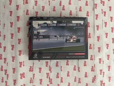 topps 2023 the story of ayrton senna Makes it 10 with win at Silverstone - Image 1 of 2