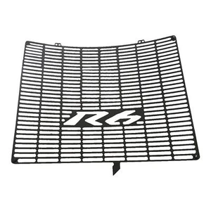 GP Kompozit Radiator Guard Black Compatible For Yamaha YZF-R6 2008-2016 - Picture 1 of 2
