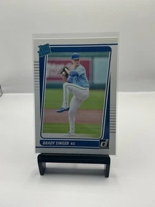 2021 Panini Donruss - Rated Rookies Brady Singer #51 (RC) - Bild 1 von 3