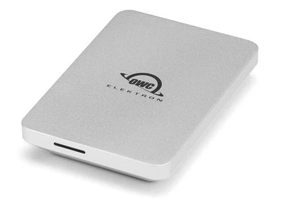 OWC 2 TB Envoy Pro Portable SSD mit USB-C Anschluss (10GB/s) Silber Aluminium - Bild 1 von 4