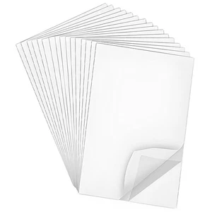 Double Sided Adhesive Sheets - 16 A4 Clear Tape Sheets for Crafts - Picture 1 of 7