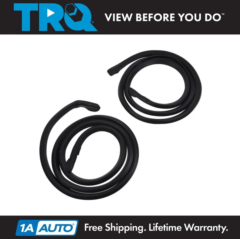 Sello de resistencia para puerta TRQ para Ford Mustang 1965-1966 Foto 1 de 1