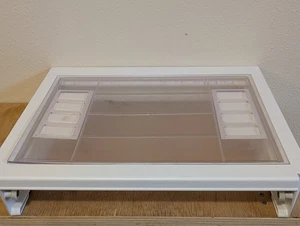 MAYTAG Refrigerator Fresh Produce Crisper Drawer Self & Glass Part L, MSD2456DEW - Picture 1 of 11