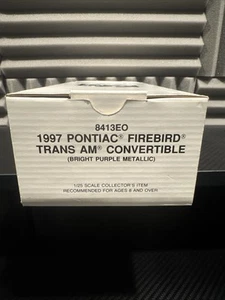 1:25 Scale AMT Ertl #8413EO 1997 Pontiac Firebird Trans Am Convertible - Picture 1 of 15