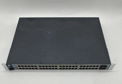 HP 2530-48G J9775A Fully Managed Ethernet Switch with power cable  - Image 1 of 4