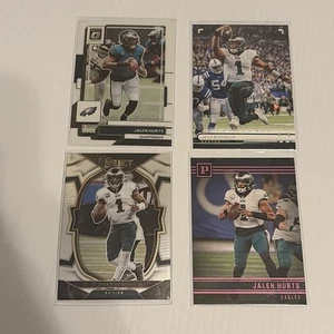 Jalen Hurts Philadelphia Eagles 4 Card Lot 2022 Panini - Bild 1 von 19