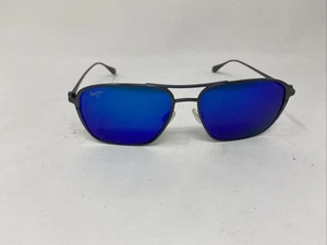 MAUI JIM BEACHES MJ541-27A Gunmetal/ Blue Hawaii POLARIZED AUTHENTIC Japan A440 - Picture 1 of 10