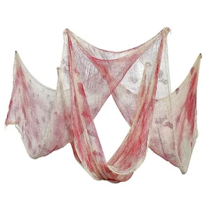 Fabric Spooky Fabric Cloth 180x76cm Halloween Blood Gauze Outdoors - Photo 1/7
