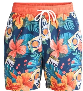 Neu Herren Miller Lite Bier Badehose Größe 3XL (54-56) - Bild 1 von 5