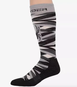 Spyder Boys Grey Peak L89136 Performance Ski Socks Size XS - Picture 1 of 3
