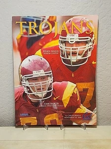 2006 USC Trojans (RYAN KALIL | SAM BAKER) vs Cal Bears FOOTBALL GAMEDAY Program - Picture 1 of 3
