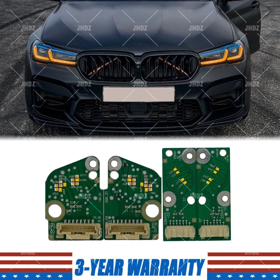 Amber ANGEL EYE DRL LED BOARD FOR BMW G30 LCI 530e 530i 540i 540iX 2021 22-2023 Foto 1 de 1