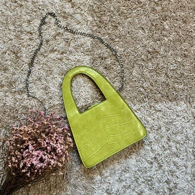 Bolso de hombro bandolera verde Zara Hubo para mujer  Foto 1 de 4
