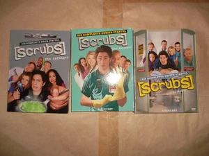 TV Serie Scrubs Die Anfänger Staffel 1 + 2 + 3 / 3 DVD Boxen Arztserie Topserie - Bild 1 von 4