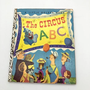 Vintage The Circus ABC A Little Golden Book #222 1955 First Edition “A” LGB HB - Picture 1 of 19