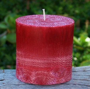 LIMES, RASPBERRY & CIT RONELLA Natural Candle MOZZIE CONTOLER 70hr TRIPLE SCENT - Picture 1 of 12