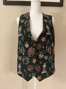 Chaleco tejido navideño mediano grande - Imagen 1 de 6