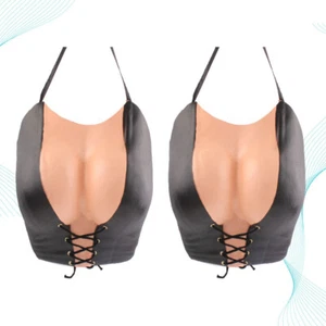 2 Pcs Simulated Female Cosplay Costumes for Women False Fake Body Parts - Picture 1 of 11