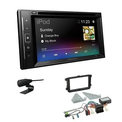 Pioneer 2-DIN Autoradio Bluetooth CD/DVD USB für Volkswagen VW Golf V Canbus - Bild 1 von 4