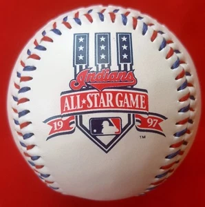 1997 MLB All-Star Game Commemorative Baseball JACOBS FIELD Cleveland, OH (I) - Picture 1 of 12