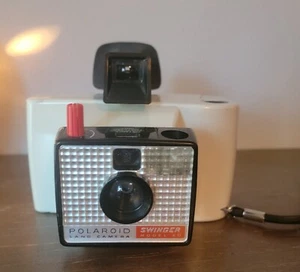 Vintage Polaroid Land Camera Swinger Model 20 Handschlaufe - Bild 1 von 7