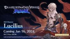 Granblue Fantasy Versus Rising Lucilius Dark Opus Set (Lvl 230) solo código de serie