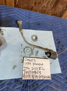 1984 Yamaha Tri Moto 200 EL ignition Coil Spark Plug Wire 086 - Picture 1 of 10