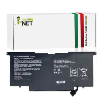 Akku kompatibel mit Asus Zenbook UX31A-AB72 UX31E UX31A-R4003P 7,4V - Bild 1 von 4