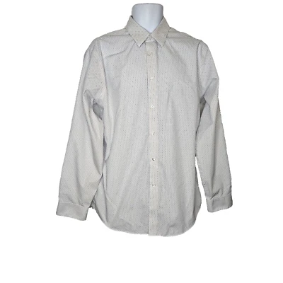 Camisa de vestir a rayas rendimiento normal CALVIN KLEIN para hombre 16,5 Foto 1 de 4