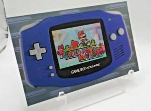 Game Boy Advance Lenticular Promotional Promo Postcard Super Mario Target 2001 - Picture 1 of 3
