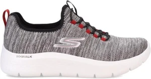 Skechers Men's Go Walk Flex-Ultra Slip-On Casual Walking Shoes White/Black Sz 12 - Picture 1 of 9