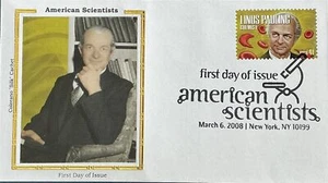 Colorano Silk 4225 Linus Pauling American Scientist - Imagen 1 de 1