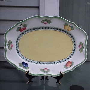 Villeroy@Boch GERMANIA French Garden Bone China grande vassoio da portata 17" scontato - Foto 1 di 9