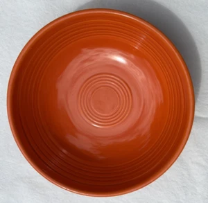 Homer Laughlin Vintage Fiesta Red Individual Salad Bowl  Good Used Condition - Picture 1 of 12